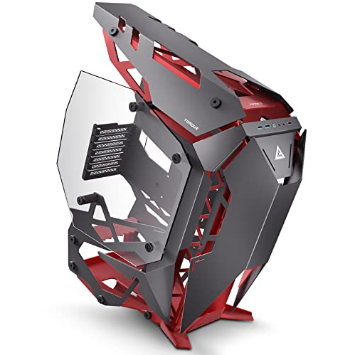 Корпус комп’ютера Antec Torque чорний/червоний алюмінієвий ATX Mid Tower/переможець iF Design Award 2019