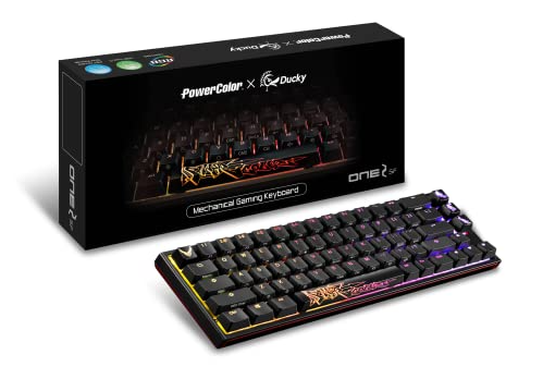 Механічна клавіатура PowerColor x Ducky One 2 SF RGB із перемикачами Kailh White