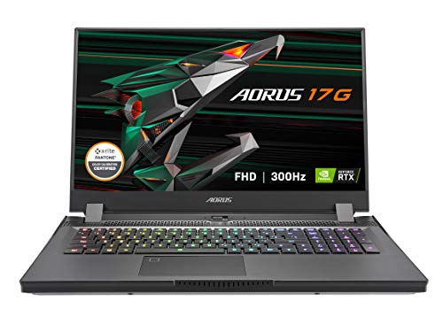 GIGABYTE AORUS 17G YD- 17.3 FHD IPS Anti-Glare 300Hz, Intel Core i7, NVIDIA GeForce RTX 3080 Ноутбук GPU 8GB GDDR6, 32GB RAM, 512GB SSD, Win10 Home, ігровий ноутбук (AORUS 17G YD-73US345SH)
