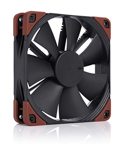 Noctua NF-F12 iPPC 3000 PWM, потужний вентилятор охолодження, 4-контактний, 3000 об/хв (120 мм, чорний)