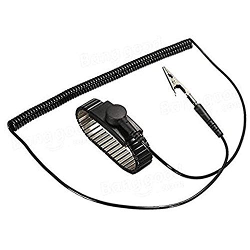 Jekewin антистатичний металевий браслет ESD регульований ремінець для розряду смуги заземлений металевий браслет