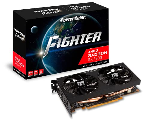 Відеокарта PowerColor Fighter AMD Radeon RX 6600 з пам'яттю GDDR6 8 ГБ