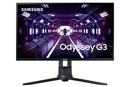 27-дюймовий ігровий монітор серії SAMSUNG Odyssey G3 із роздільною здатністю FHD 1080p, 144 Гц, 1 мс, 3-сторонній без рамок, сумісний із VESA, підставка з регулюванням висоти, FreeSync Premium (LF27G35TFBNXZA)