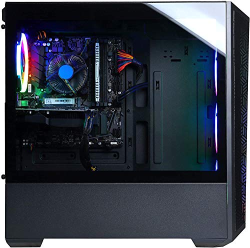 CyberpowerPC Gamer Xtreme VR Gaming Desktop, Intel Core i5-10400F Six-Core до 4,30 ГГц, GTX 1660 Super 6GB GDDR6, 32GB RAM, 1TB SSD+1TB HDD, WiFi, кабель Mytrix HDMI, Win 10