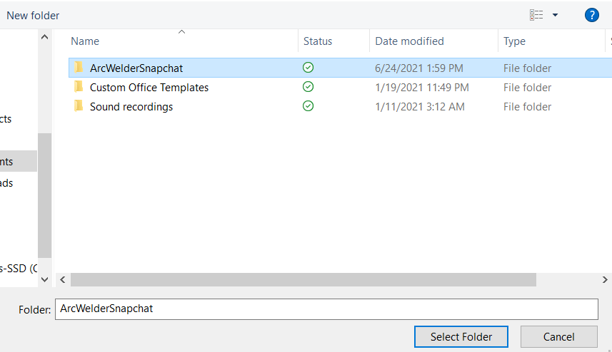 дугового зварника< folder