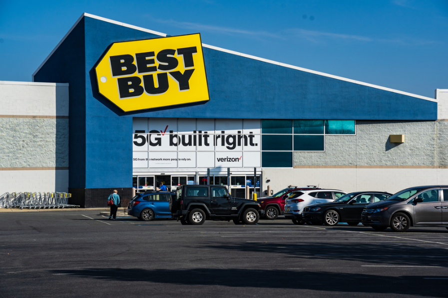 Best Buy роздрібний магазин вхід