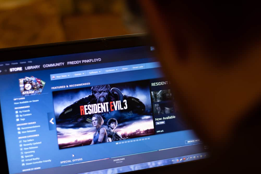 Додаток магазину ігор Steam