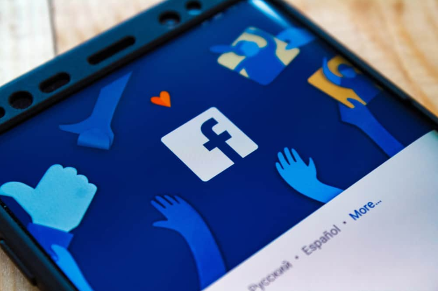 Домашня сторінка соціальної мережі Facebook