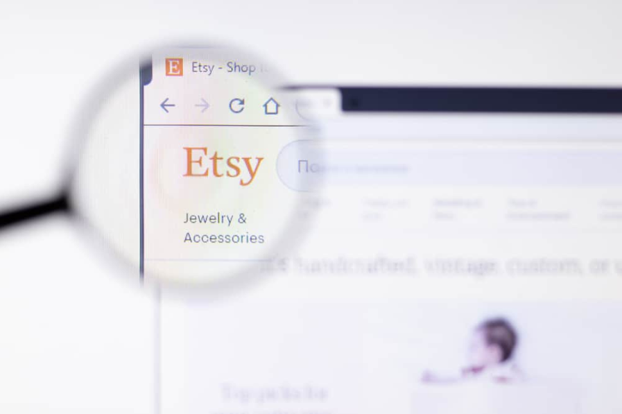 веб-сайт etsy
