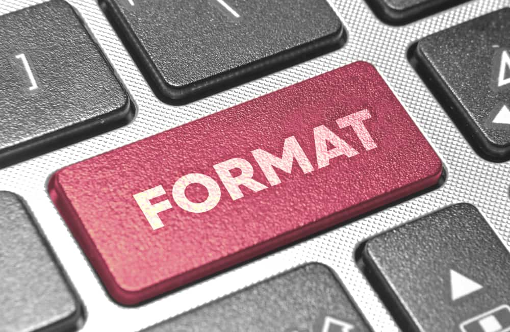 FORMAT слово в рожевих кнопках клавіатури