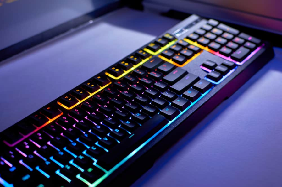 Клавіатура з RGB підсвічуванням. Світлодіодне підсвічування RGB