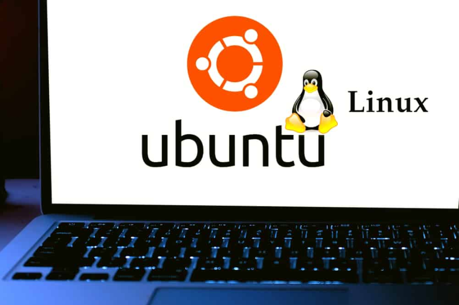 Комп’ютер із логотипом Ubuntu (LINUX)