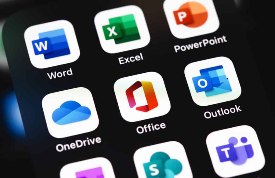 Microsoft Office (Word, Excel, PowerPoint, OneDrive, Outlook