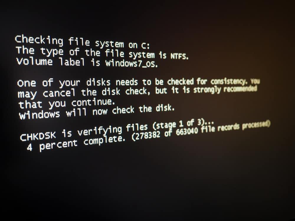 Microsoft Windows ChkDsk