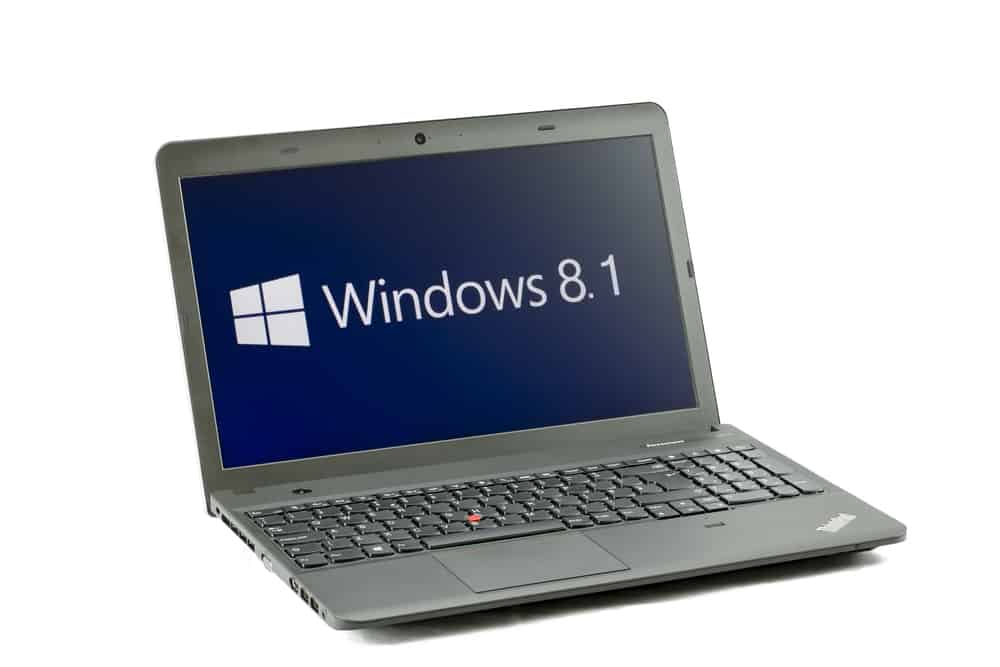 Microsoft Windows 8.1 працює на Lenovo Thinkpad