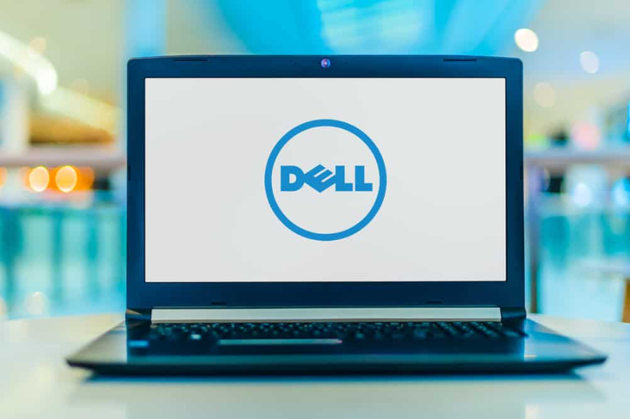 Ноутбук із логотипом Dell