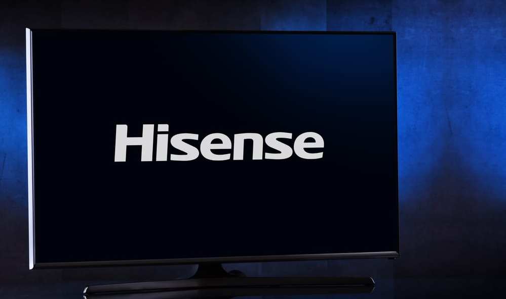 Телевізор із логотипом Hisense