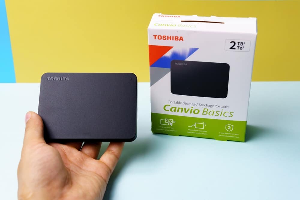 Жорсткий диск Toshiba USB 3.0 canvio basics 2 тб.