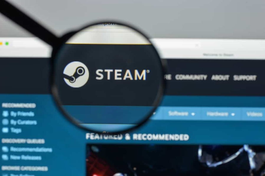 Сайт магазину Steam. Це цифрова платформа Valve Corporation