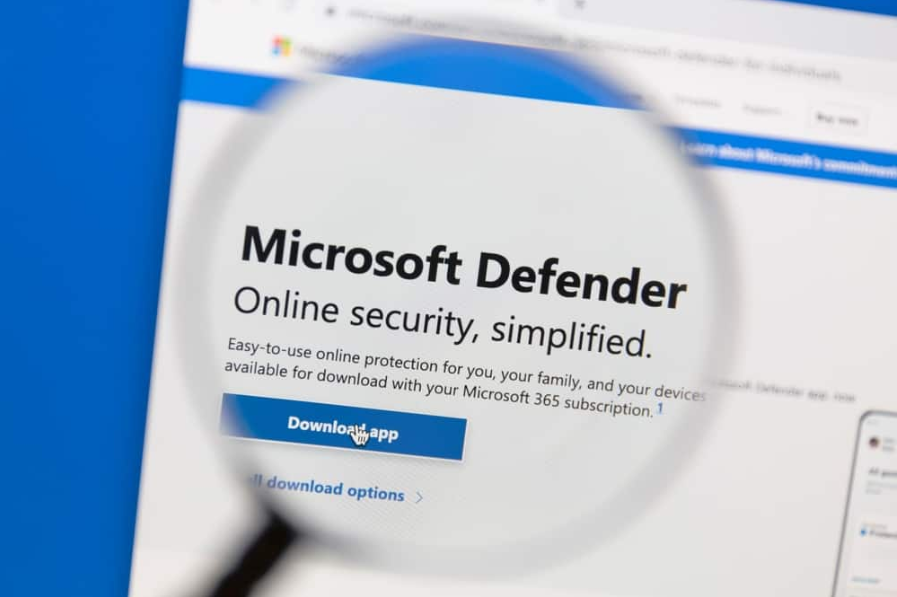 Веб-сайт Microsoft Defender